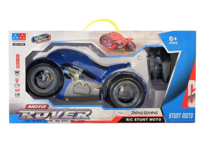 Радиоуправляемый мотоцикл-перевертыш ZhengGuang GT-ROVER 2.4G 1/12 RTR (красный) + Ni-Cd и З/У Радиоуправляемый мотоцикл-перевертыш ZhengGuang GT-ROVER 2.4G 1/12 RTR (красный) + Ni-Cd и З/У