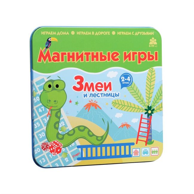 Магнитная игра "Змеи и лестницы" Магнитная игра "Змеи и лестницы"
