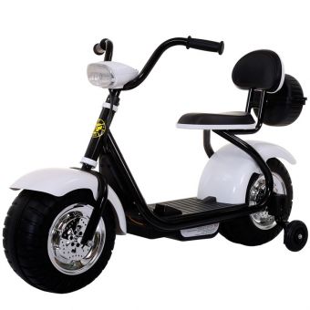 Детский электромотоцикл CityCoco - QK-306-WHITE Детский электромотоцикл CityCoco - QK-306-WHITE
