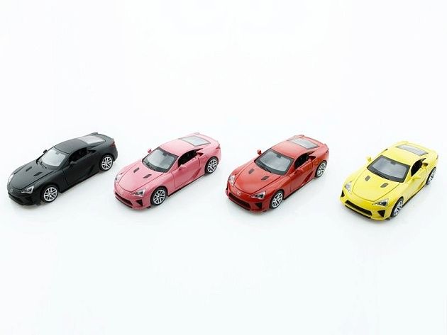 Машина 1:32 Lexus LFA свет, звук, инерция (1/12шт.) б/к