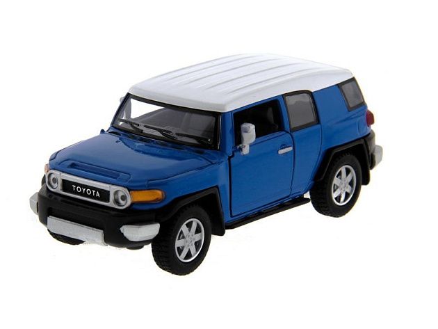 Машина Kinsmart "TOYOTA FJ CRUISER" инерция (1/12шт.) 1:36 б/к