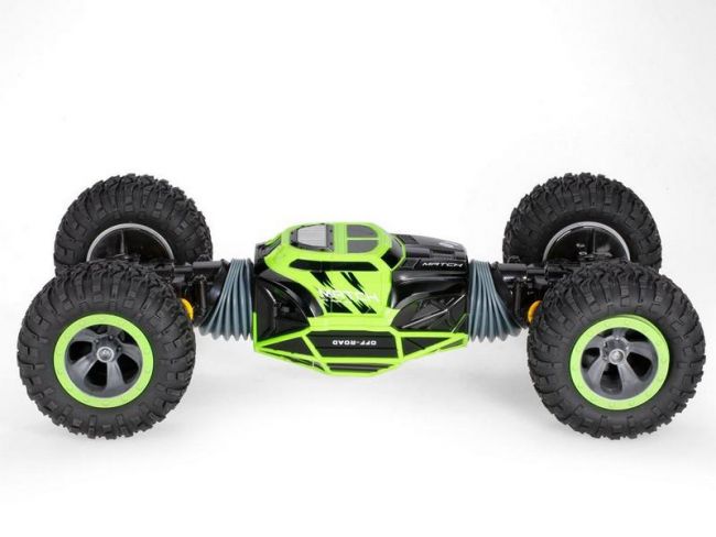 Радиоуправляемая машинка-перевертыш Hyper 2.4G 1/8 RTR (зеленая) + Ni-Mh и З/У Радиоуправляемая машинка-перевертыш Hyper 2.4G 1/8 RTR (зеленая) + Ni-Mh и З/У