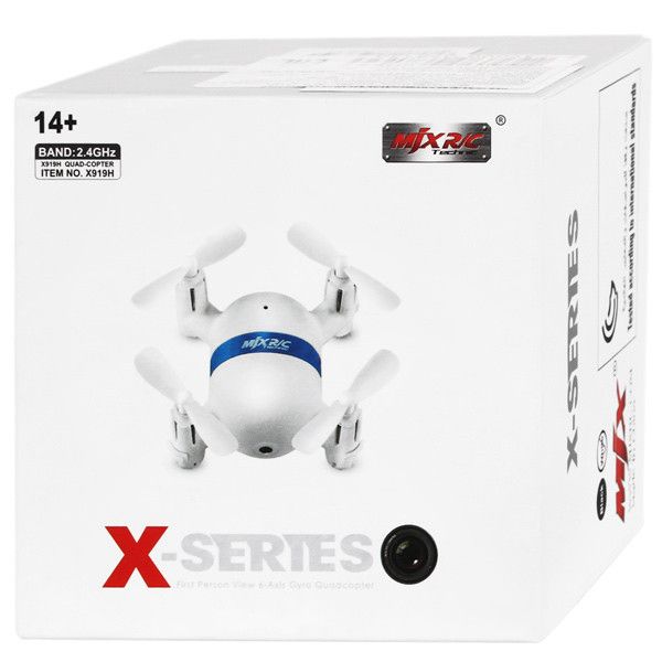 Радиоуправляемый мини-квадрокоптер MJX X919H Black WiFi FPV - MJX-X919H-BLACK Радиоуправляемый мини-квадрокоптер MJX X919H Black WiFi FPV - MJX-X919H-BLACK