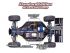 Радиоуправляемая багги Remo Hobby Scorpion Brushless (синяя) 4WD 2.4G 1/8 RTR Радиоуправляемая багги Remo Hobby Scorpion Brushless (синяя) 4WD 2.4G 1/8 RTR