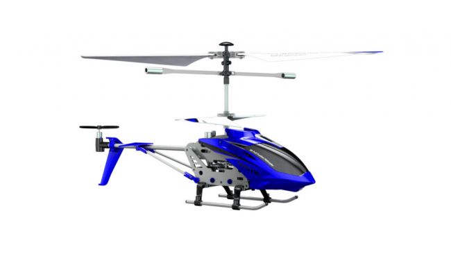 Радиоуправляемый вертолет Syma S107H Blue 2.4G с функцией зависания - S107H Радиоуправляемый вертолет Syma S107H Blue 2.4G с функцией зависания - S107H