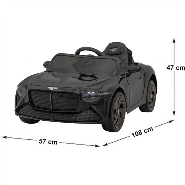 Детский электромобиль Bentley Bacalar (полный привод, 12V) - JE1008-BLACK Детский электромобиль Bentley Bacalar (полный привод, 12V) - JE1008-BLACK