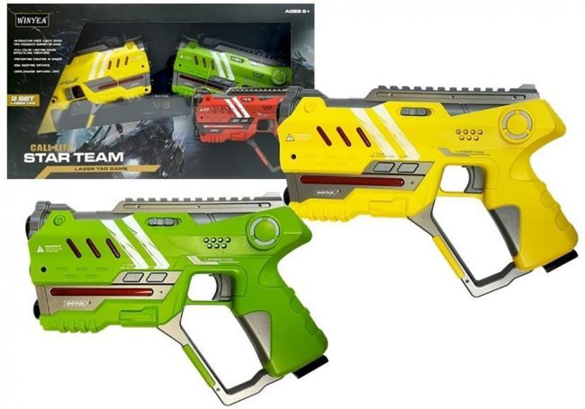 Набор для лазертага Winyea Call of Life Star-Team (2 бластера) - W7008D-GY Набор для лазертага Winyea Call of Life Star-Team (2 бластера) - W7008D-GY