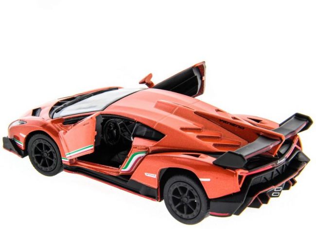 Машина Kinsmart 1:36 Lamborghini Veneno инерция б/к Машина Kinsmart 1:36 Lamborghini Veneno инерция б/к