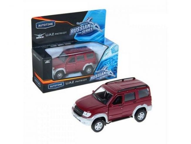Машина Autotime "UAZ PATRIOT" гражданская 1:43 Машина Autotime "UAZ PATRIOT" гражданская 1:43