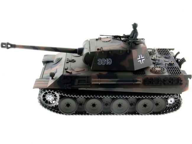 Радиоуправляемый танк Heng Long Panther UpgradeA V7.0 2.4G 1/16 RTR Радиоуправляемый танк Heng Long Panther UpgradeA V7.0 2.4G 1/16 RTR