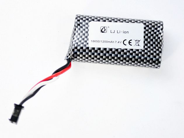 Аккумулятор Li-Po 1200mAh, 7.4V JST для Huina 1592 Аккумулятор Li-Po 1200mAh, 7.4V JST для Huina 1592