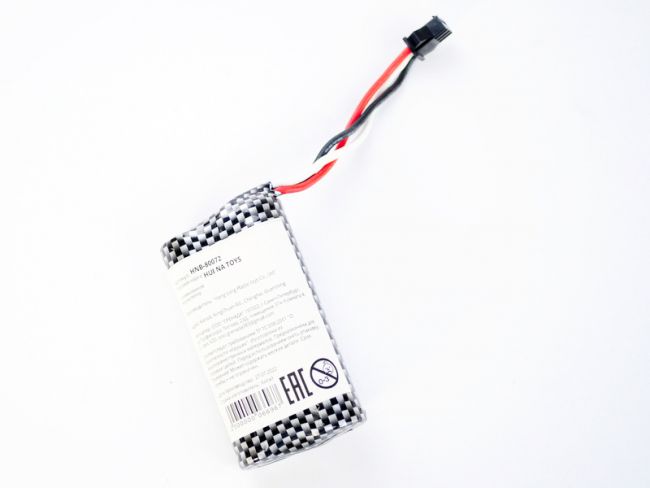 Аккумулятор Li-Po 1200mAh, 7.4V JST для Huina 1592 Аккумулятор Li-Po 1200mAh, 7.4V JST для Huina 1592