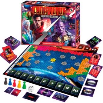 Игра настольная «Супергерои. Защитники вселенной»