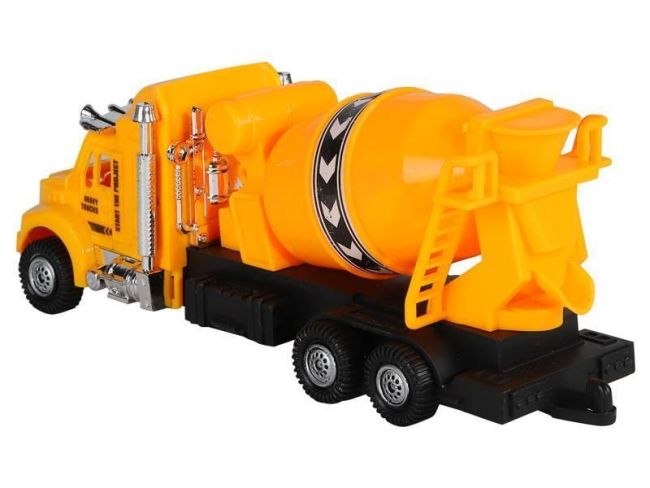 Машина AUTODRIVE Бетоновоз 17,5см инерционная, в/п 23,5*6,5*19,5см, ,