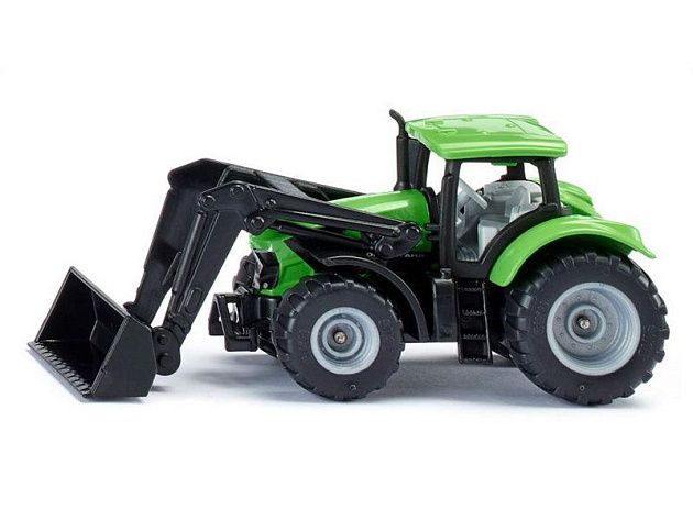 Трактор Siku 1394 Deutz-Fahr TTV 7250, с фронтальным погрузчиком Трактор Siku 1394 Deutz-Fahr TTV 7250, с фронтальным погрузчиком
