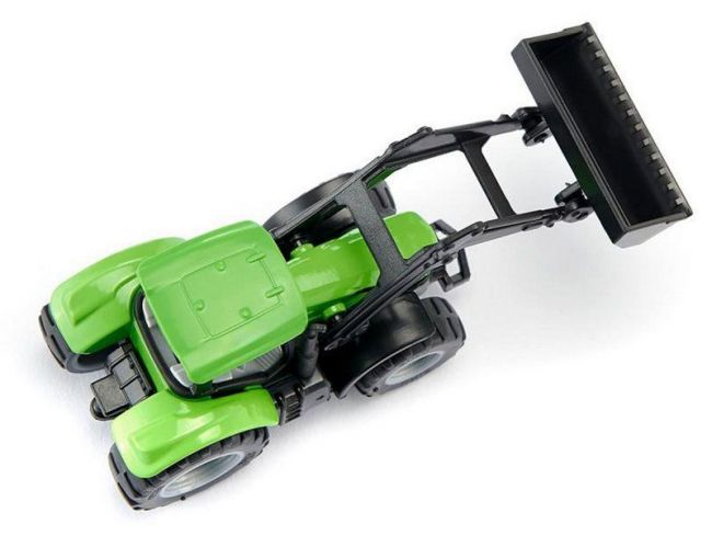 Трактор Siku 1394 Deutz-Fahr TTV 7250, с фронтальным погрузчиком Трактор Siku 1394 Deutz-Fahr TTV 7250, с фронтальным погрузчиком