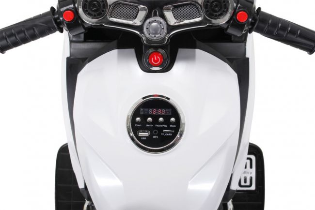 Детский электромобиль - мотоцикл Ducati White - SX1628-G Детский электромобиль - мотоцикл Ducati White - SX1628-G
