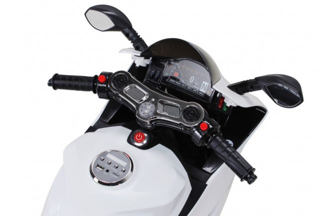 Детский электромобиль - мотоцикл Ducati White - SX1628-G Детский электромобиль - мотоцикл Ducati White - SX1628-G