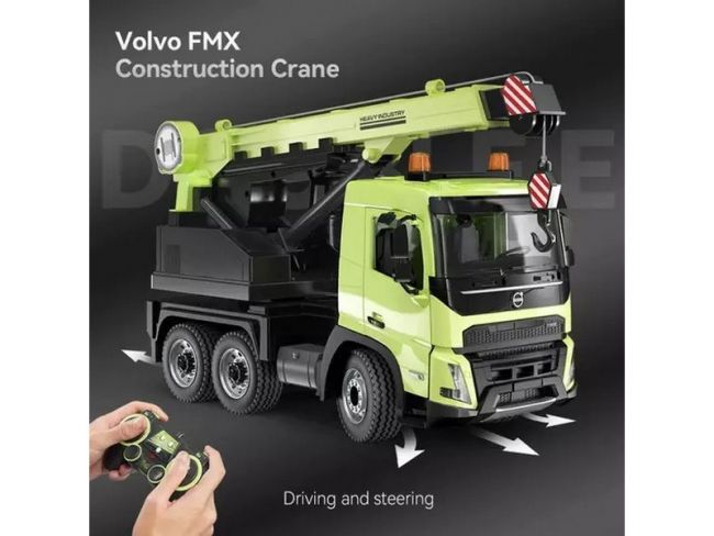 Радиоуправляемый автокран Double Eagle Volvo FMX 1/20 2.4G RTR Радиоуправляемый автокран Double Eagle Volvo FMX 1/20 2.4G RTR