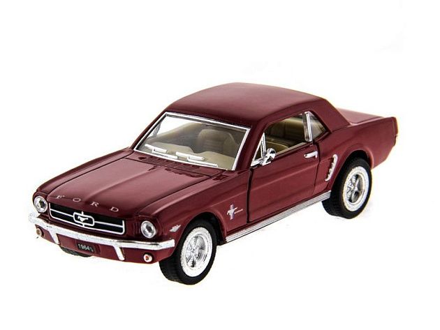 Машина Kinsmart "FORD MUSTANG" инерция (1/12шт.) 1:36 б/к