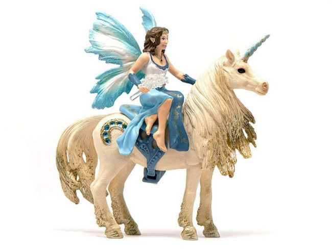 Фигурка Schleich Айела на золотом единороге Фигурка Schleich Айела на золотом единороге