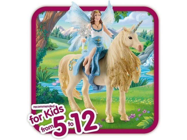 Фигурка Schleich Айела на золотом единороге Фигурка Schleich Айела на золотом единороге