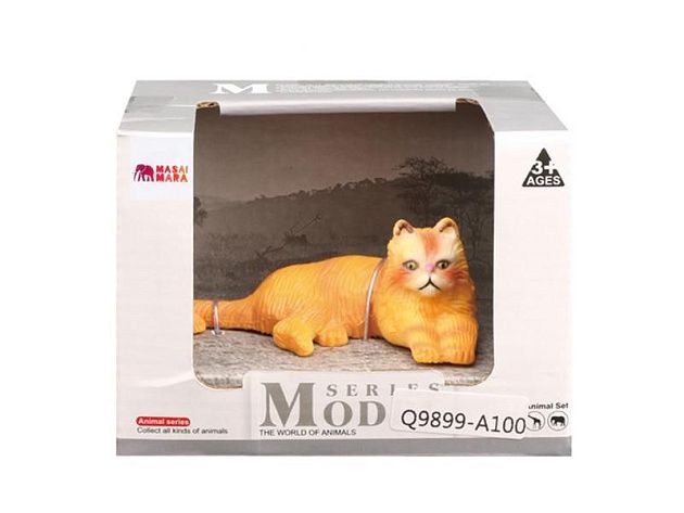 Фигурка игрушка MASAI MARA MM212-198 серии "На ферме": кошка