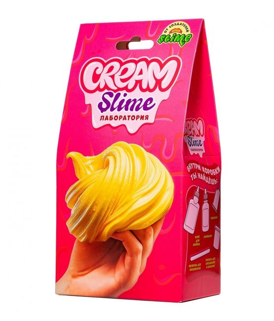 Игрушка в наборе "Slime лаборатория Cream"