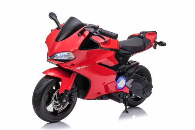 Детский электромобиль мотоцикл Ducati Red (дисковый тормоз, 16 км/ч, 24V) - SX1629