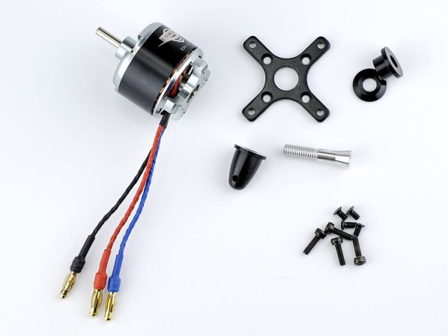 Мотор бесколлекторный 3715-950KV для самолета Top RC 1.5M Class Cessna 185 Мотор бесколлекторный 3715-950KV для самолета Top RC 1.5M Class Cessna 185