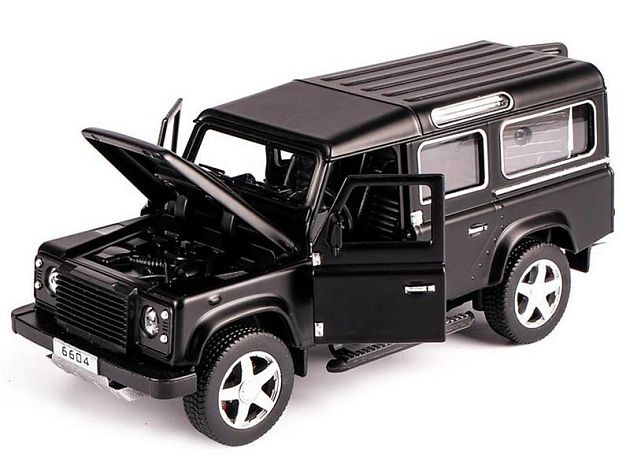 Машина Land Rover Defender 6604 1/32 свет, звук, в асс. инерция (1/12шт.), б/к, 15 см