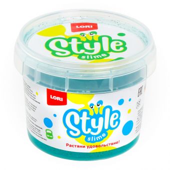 STYLE SLIME блестящий "Морская волна с ароматом яблока"