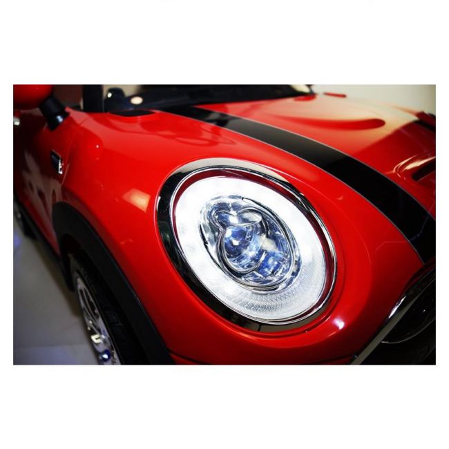 Детский электромобиль Mini Cooper Red Luxury 12V 2.4G - SX1638 Детский электромобиль Mini Cooper Red Luxury 12V 2.4G - SX1638