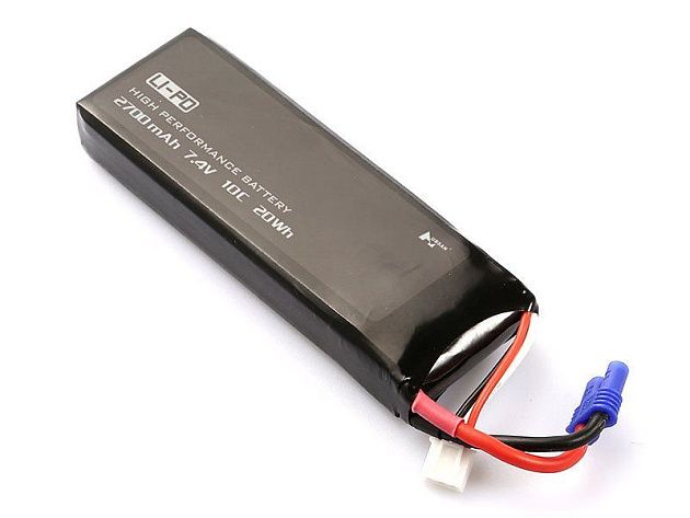 Аккумулятор Li-Po 2700mAh, 7,4V для квадрокоптера Hubsan H501S/H501C Аккумулятор Li-Po 2700mAh, 7,4V для квадрокоптера Hubsan H501S/H501C