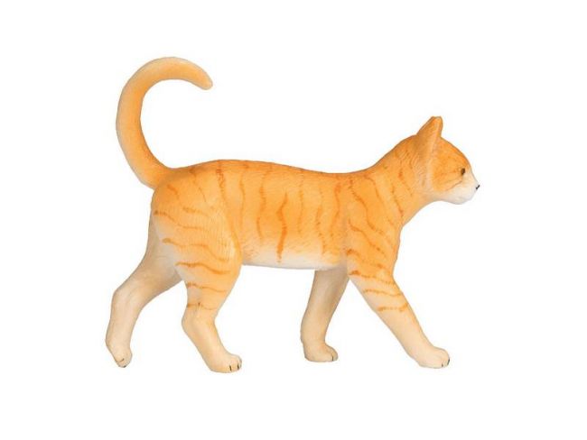 Фигурка KONIK Кошка, рыжая полосатая Фигурка KONIK Кошка, рыжая полосатая