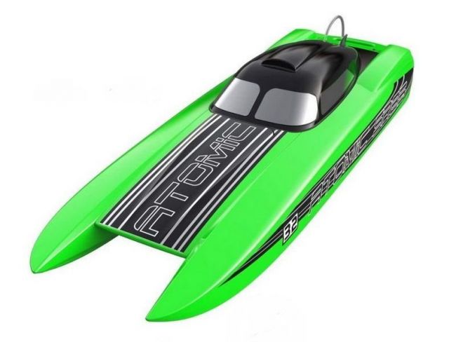 Радиоуправляемый катамаран Volantex RC ATOMIC SR85 Brushless 2.4G ARTR Радиоуправляемый катамаран Volantex RC ATOMIC SR85 Brushless 2.4G ARTR