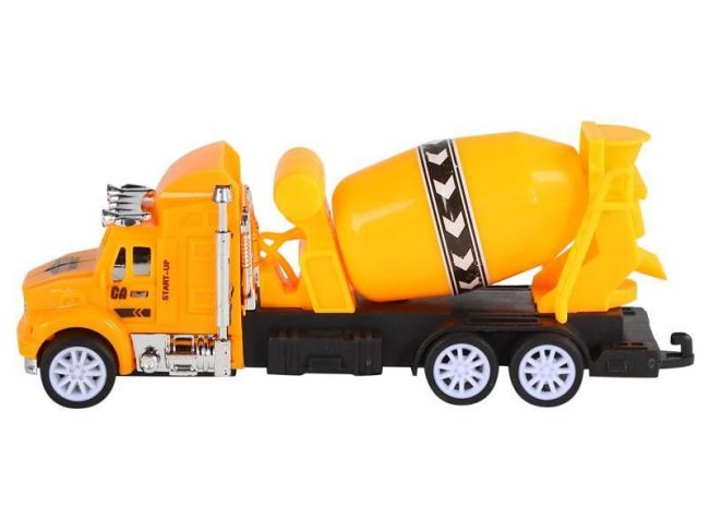 Машина AUTODRIVE "Бетономешалка" 12,5см инерционная, в/п 18,2*4*15,5см, ,