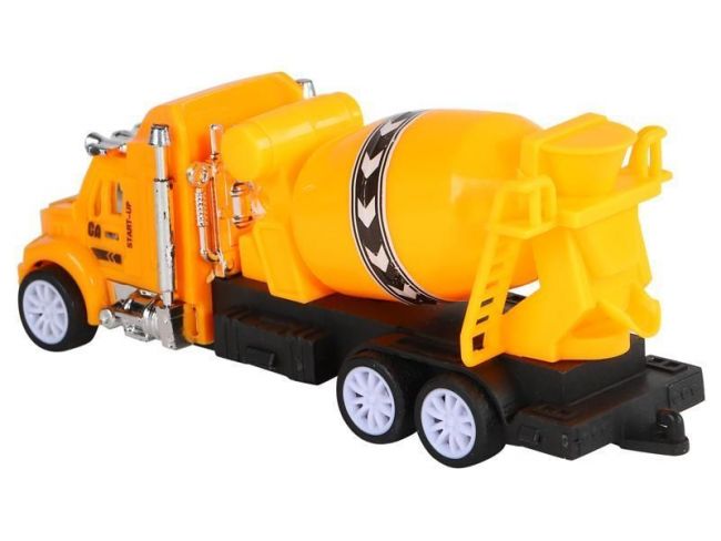 Машина AUTODRIVE "Бетономешалка" 12,5см инерционная, в/п 18,2*4*15,5см, ,