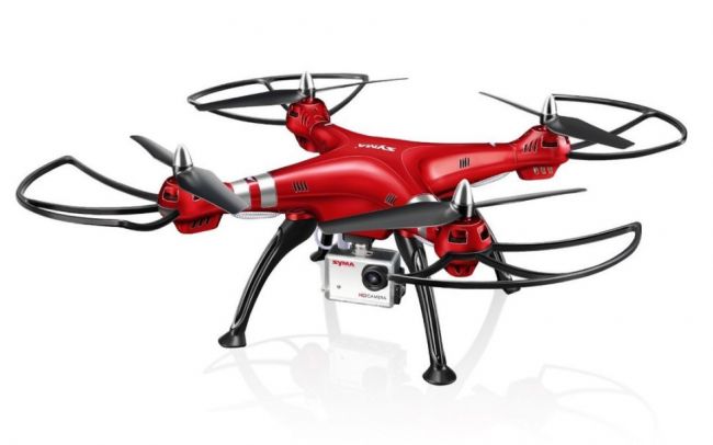 Радиоуправляемый квадрокоптер Syma X8HG с барометром и 8MP HD камерой - X8HG