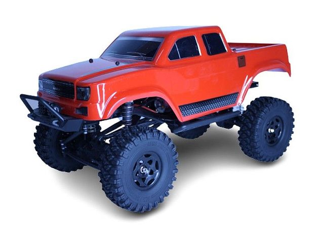 Радиоуправляемый трофи Remo Hobby Trial Rigs Truck 10275 (красный) 4WD 2.4G 1/10 RTR