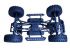 Радиоуправляемый трофи Remo Hobby Trial Rigs Truck 10275 (красный) 4WD 2.4G 1/10 RTR