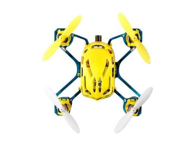 Р/У квадрокоптер Hubsan Nano Q4 2.4G желтый Р/У квадрокоптер Hubsan Nano Q4 2.4G желтый