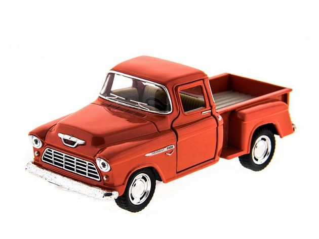 Машина Kinsmart "Chevy Stepside Pick Up" инерция (1/12шт.) 1:32 б/к