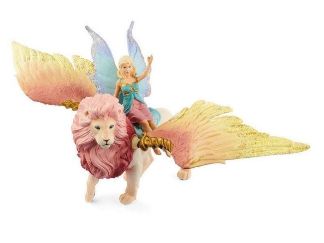 Фигурка Schleich Фея, летящая на крылатом льве Фигурка Schleich Фея, летящая на крылатом льве