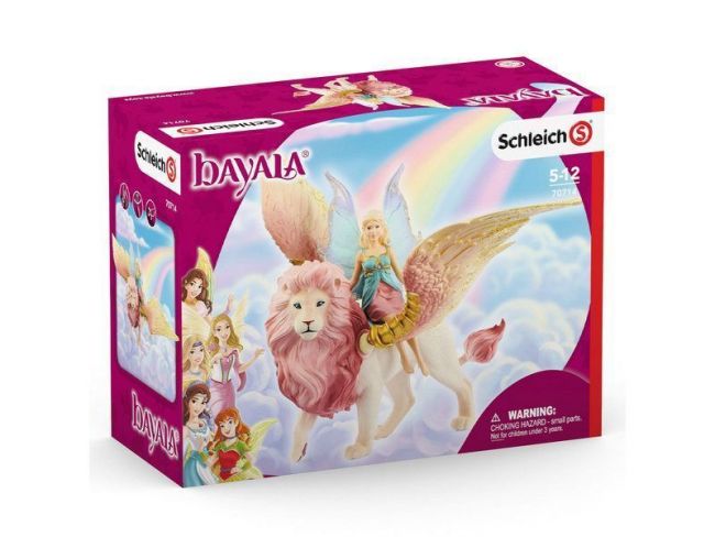 Фигурка Schleich Фея, летящая на крылатом льве Фигурка Schleich Фея, летящая на крылатом льве