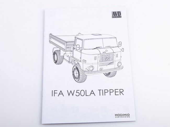 Сборная модель AVD IFA W50LA самосвал, 1/43 Сборная модель AVD IFA W50LA самосвал, 1/43