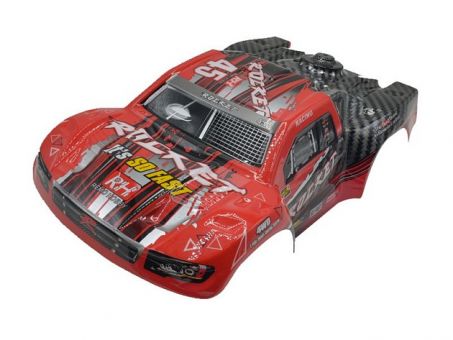 Красный кузов для шорт корса Remo Hobby RH1621 Красный кузов для шорт корса Remo Hobby RH1621