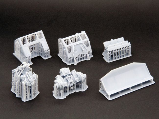 Сборная модель Red Iron Models Бульдозер Т-100МЗГП, 1/43