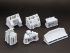 Сборная модель Red Iron Models Бульдозер Т-100МЗГП, 1/43
