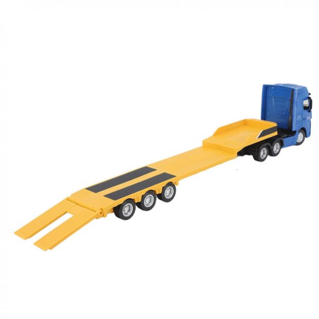 Металлический грузовик трейлер HUI NA TOYS масштаб 1:50 - HN1730-YELLOW Металлический грузовик трейлер HUI NA TOYS масштаб 1:50 - HN1730-YELLOW